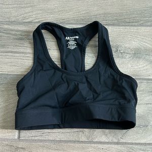 All access black sports bra